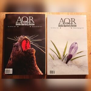 NEW Alaska Quarterly Review : AQR Alaska Native Writers Trade Paperback Lot Of 2